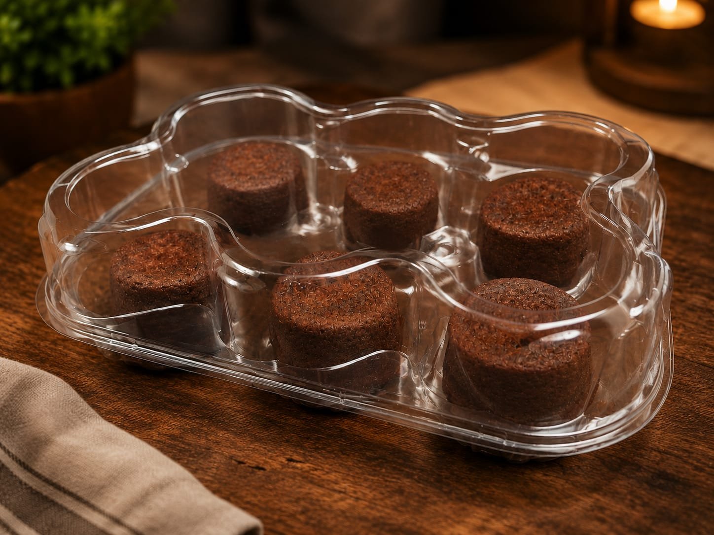 Bandeja de petit gâteau lacrada